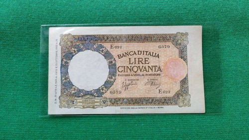 Regno itali banconota - regno, d'itali