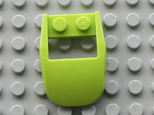 Lego lime wedge - lime, 4x3