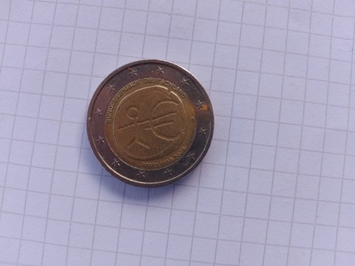 Moneta rara euro della - moneta, da