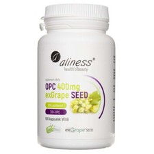 Aliness Estratto di semi d'uva OPC exGrape SEED® 400 mg, 100 capsule
