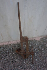 Antica morsa da banco fabbro in ferro