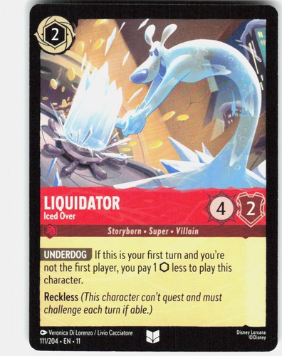 Carta lorcana liquidator - carta,