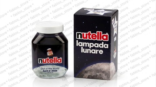 Nutella lampada led lunare - nutella,