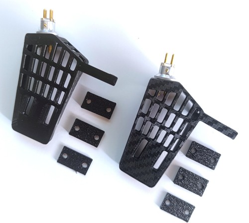 Headshell shell in pla - tp, 60