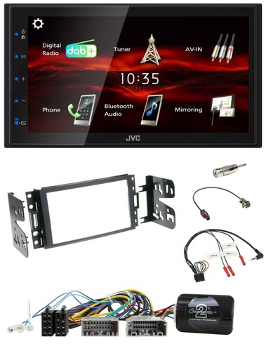 Jvc usb bluetooth volante - volante, dab
