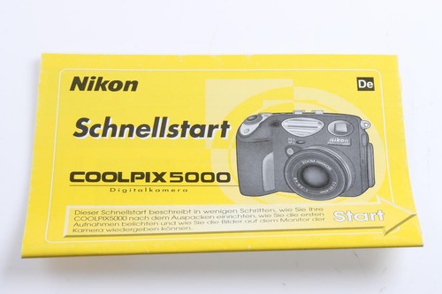 Nikon coolpix 5000 avvio - 5000,