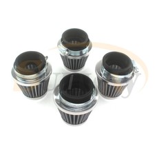 4x Filtro aria 42mm per Kawasaki KL250A/C Z1 KZ440 KZ750 KZ900 KZ1000