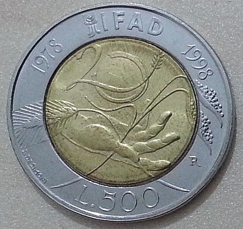 Monete repubblica italiana 500 - monete,