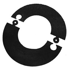 ROSONE COMPONIBILE VERNICIATO