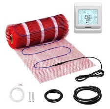 Riscaldamento Pavimento Elettrico 150W/m² + Termostato Touch Programmabile 6x12