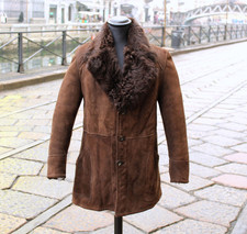 Cappotto Pelle Montone Marrone