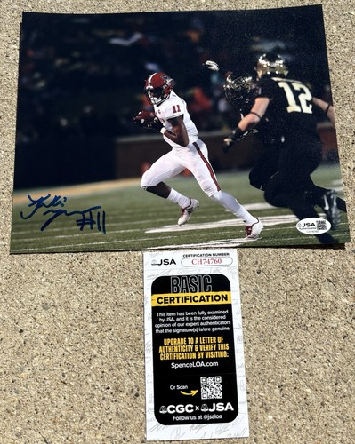 Jakobi meyers signed - meyers, 8x10