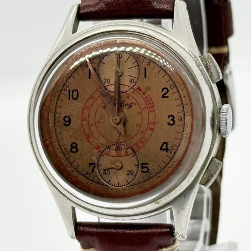 Breitling brown manual - manual, winding