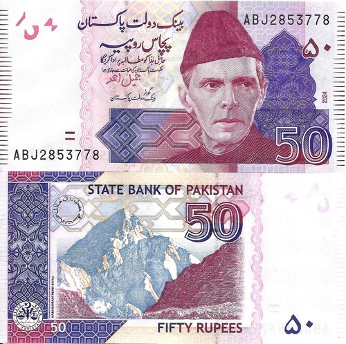 Pakistan rupie 2024 47r - 50,