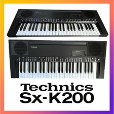 Tastiera Elettronica Vintage A 61 Tasti Per Musica Studio Technics SX K200 BB887