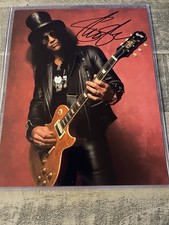 SLASH foto autografata 8x10