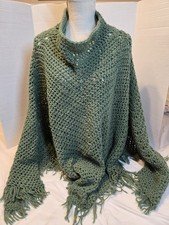 Poncho scialle vintage