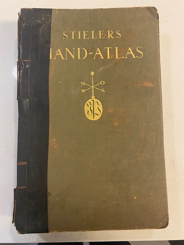 Atlante manuale stielers 1925 - stielers,