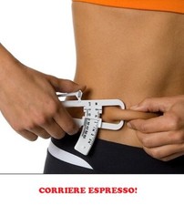 PLICOMETRO misura MASSA MAGRA E GRASSA CORPOREA RILEVARE MISURE BODY BUILDING