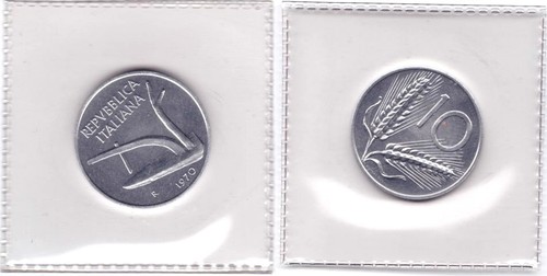 Repubblica lire 1970 - lire, fdc