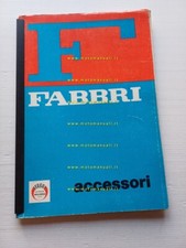 Fabbri catalogo generale accessori Vespa Ciao ciclomotori moto anni 80 originale