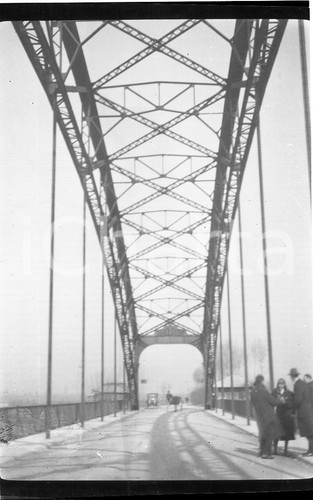 1925 pavia ponte della - ponte, gerola