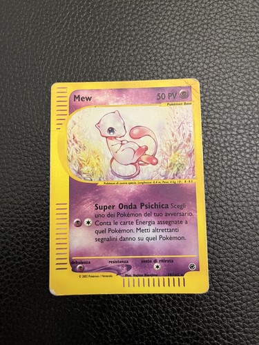 2002 pokémon expedition mew - expedition,