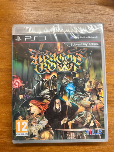 Dragon crown ps3 sealed pal - ps3,
