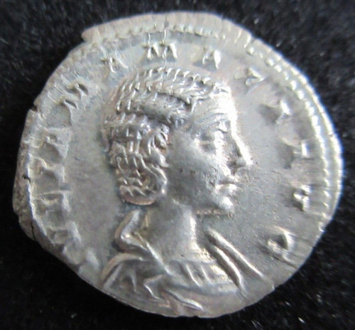 Giulia mamaea denario argento - mamaea,