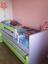 letto singolo con letto estraibile