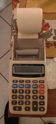 Calcolatrice tavolo sharp - calcolatrice,