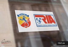 COPPIA VETROFANIE SPECULARI