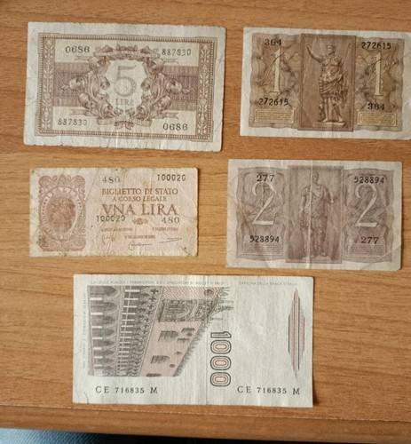 1000 lire 1939 1944 - 1000,