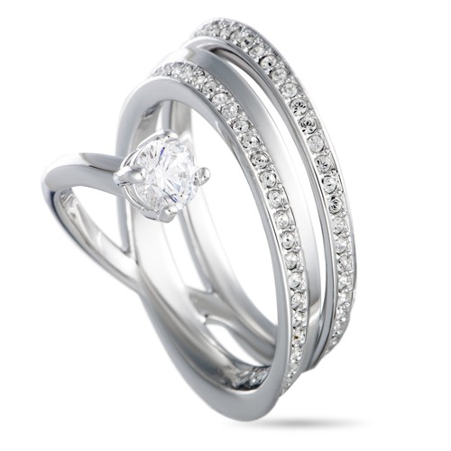 Anello vortice swarovski - anello,