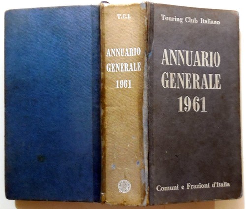 Touring club italiano annuario - italiano,