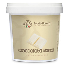 Cioccolato Bianco Crema Spalmabile 3 kg per Bar Pasticceria Cornetti Cioccolata