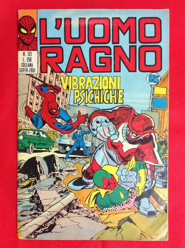 Uomo ragno 121 corno - l'uomo, n.121