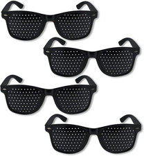 4Pcs Occhiali Stenopeici