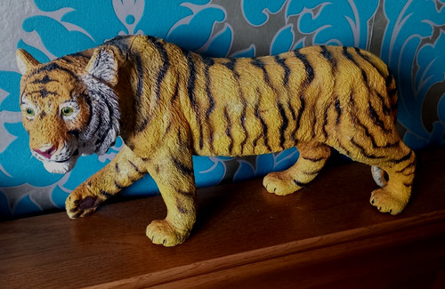 Tiger statuina giocattolo - tiger,