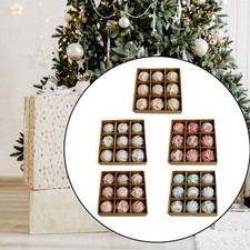 9 pezzi di palline di Natale