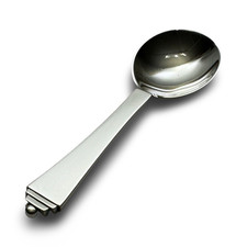 Georg Jensen Piramide Composta Cucchiaio da Servizio Argento Sterling datato 1931