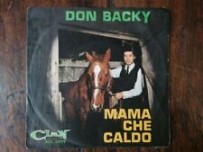 DON BACKY "MAMA CHE CALDO / IO CHE GIRO IL MONDO" 1964