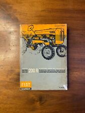 Catalogo Parti Ricambio - Fiat Trattori 200 R