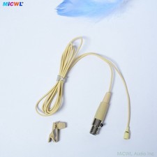 Microfono Lavalier beige per