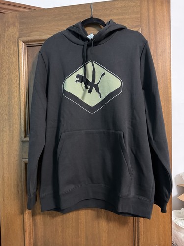 Felpa con cappuccio puma uomo - con,