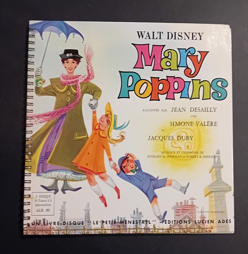 Mary poppins livre disque - mary, ed