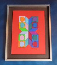 Rara serigrafia firmata e