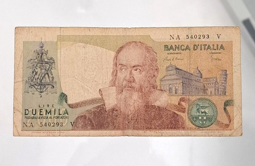Banconota 2000 lire duemila - 2000,