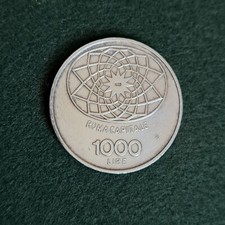 Moneta 1000 lire argento - moneta,