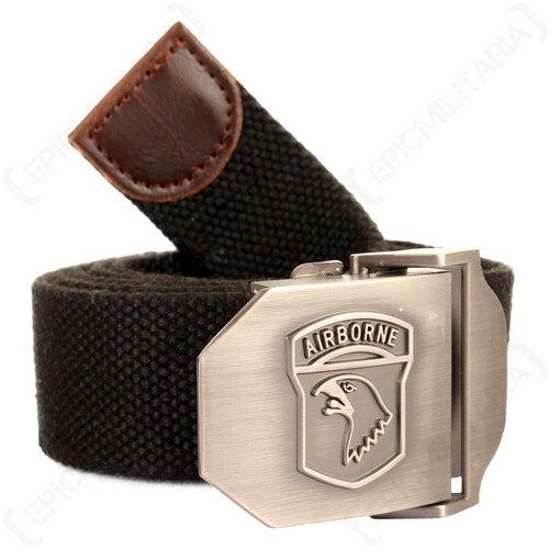 101st airborne belt black - -,